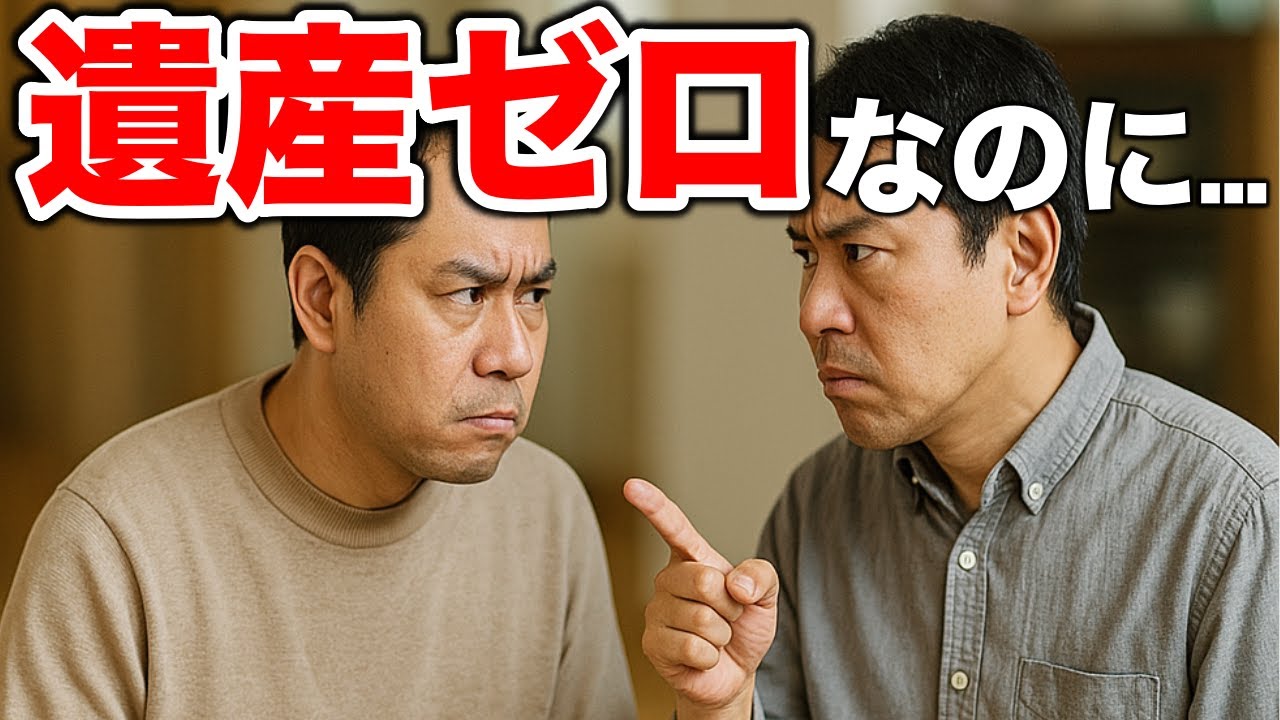 【遺産ゼロでも大揉め】親の財産をめぐる兄弟バトルの結末